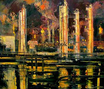 Cedar Bayou-Night