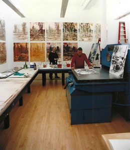 James Pringle Cook & Garner Tullis in NYC studio